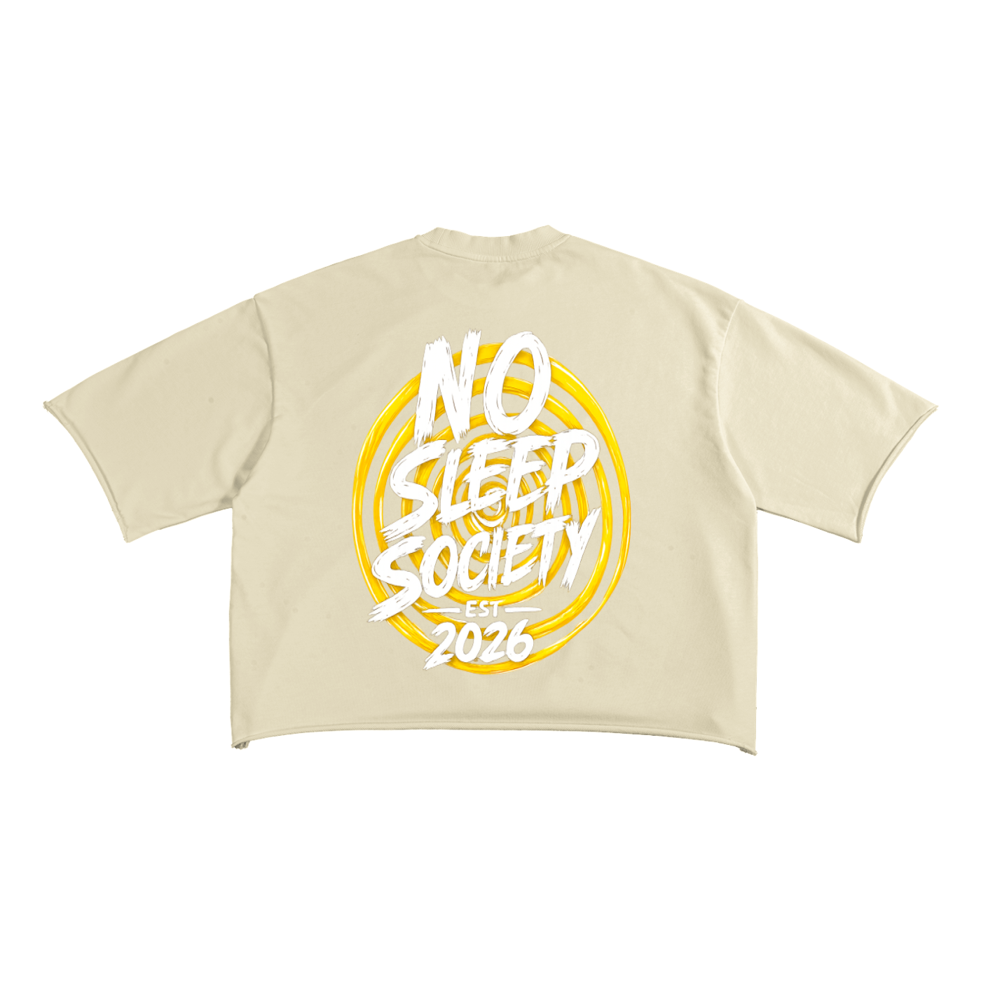 "Money Don't Sleep" Crop Tee