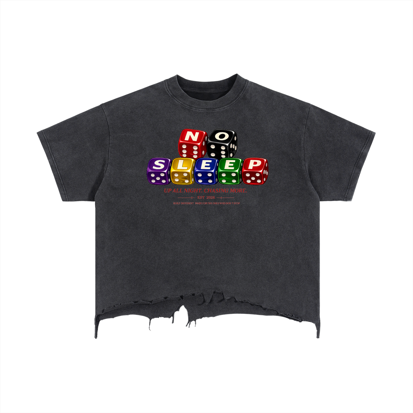 NO SLEEP DICE TEE