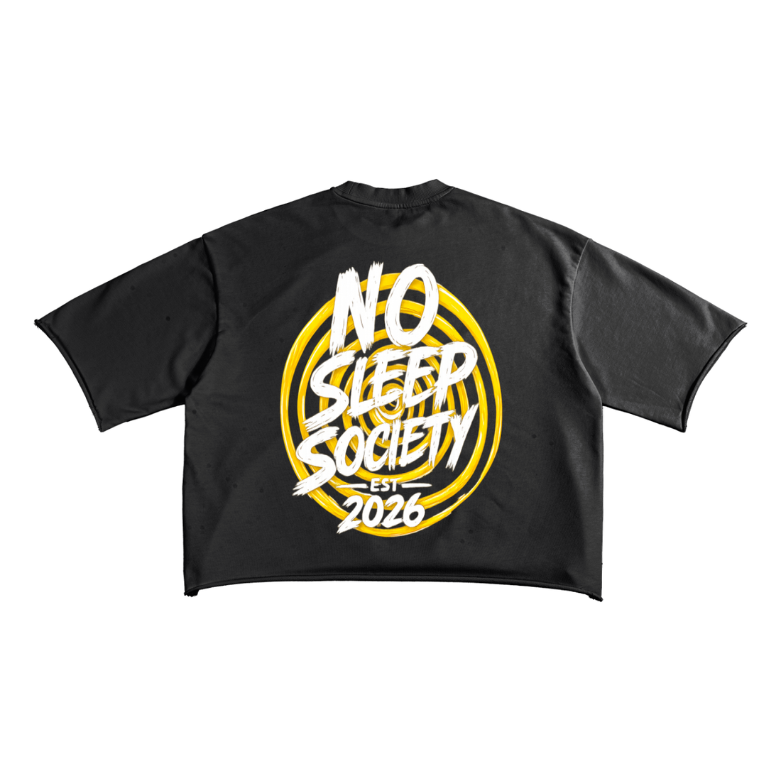 "Money Don't Sleep" Crop Tee