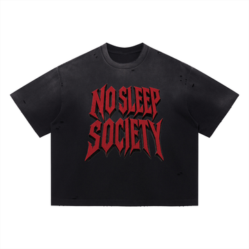 No Sleep Society "Drugs Keep Me Going" Vintage Tee